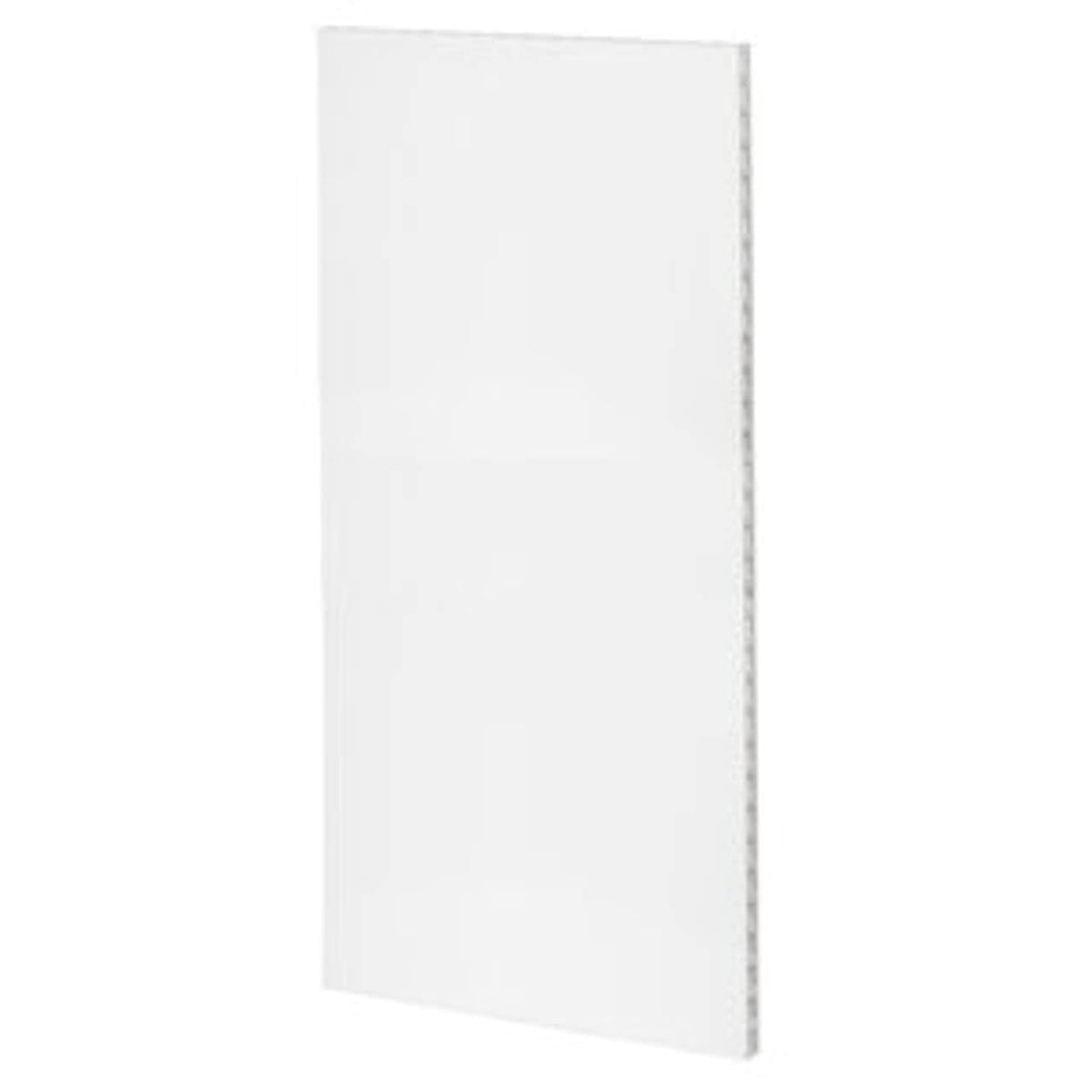 EverPanel Individual Interlocking Wall Panels | Toolless Assembly | Temporary Room Separator | Unique Modular Wall System | 8' x 4' Panel - White