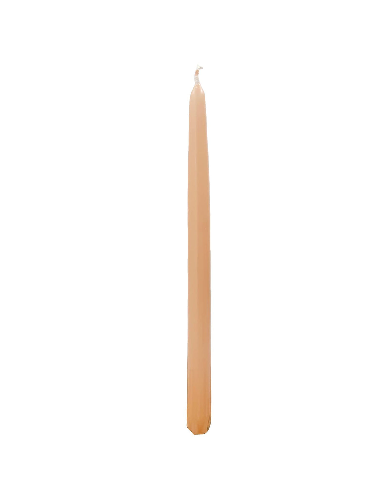 D'light Online Elegant 12" Unscented Spice Gold - Brown Taper Candles, Premium Quality Hand-Dipped Tapered Candles, Dripless and Smokeless - Set of 12 Individually Wrapped (12 Inch, Spice Gold)