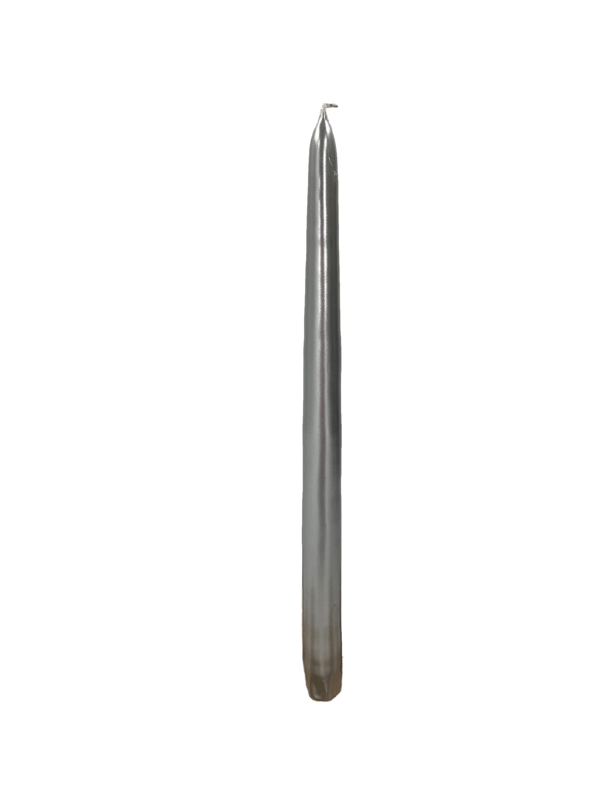 D'light Online Premium Quality 12" Metallics Taper Candles - Unscented, Dripless and Smokeless for Christmas Decor, Holiday Dinners and Festive Parties - Set of 12 (12 Inch, Lustrious Metallics)