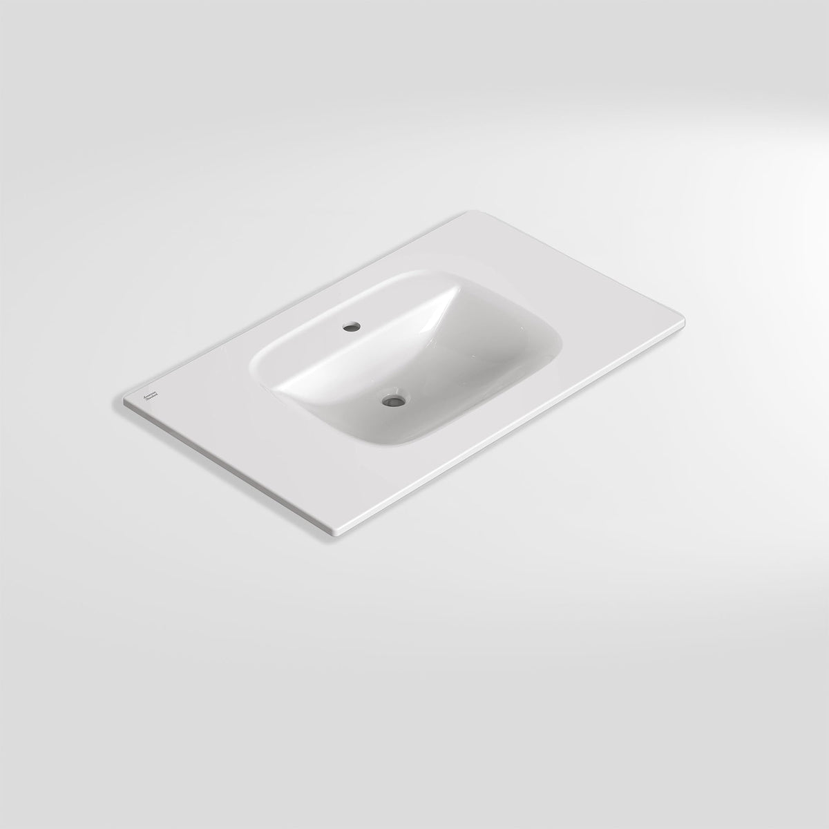 American Standard 1806001.020 Aspirations 37 x 22-inch Vanity Top Bathroom Sink, White