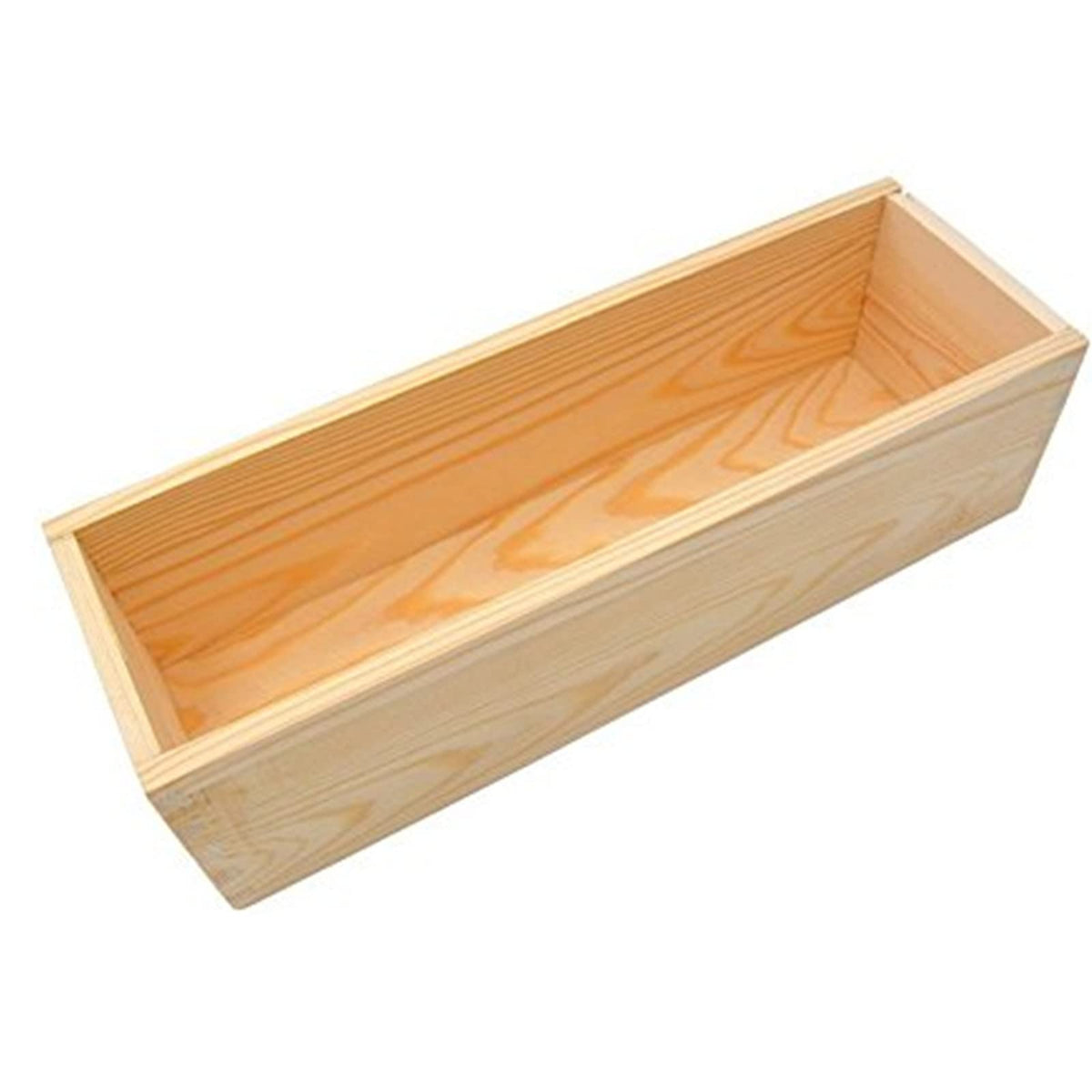 DD-life Flexible Rectangular Soap Silicone Loaf Mold Wood Box for 42oz Soap Making Supplies ¡