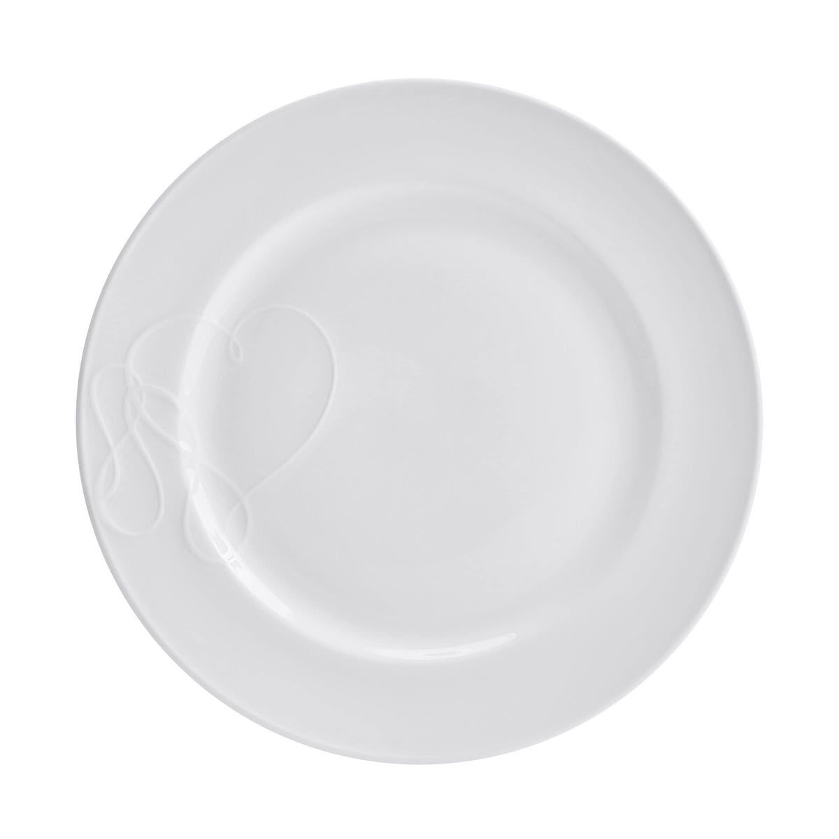 Mikasa Love Story White Chip Resistant 18 Piece Dinnerware Set, Service for 6