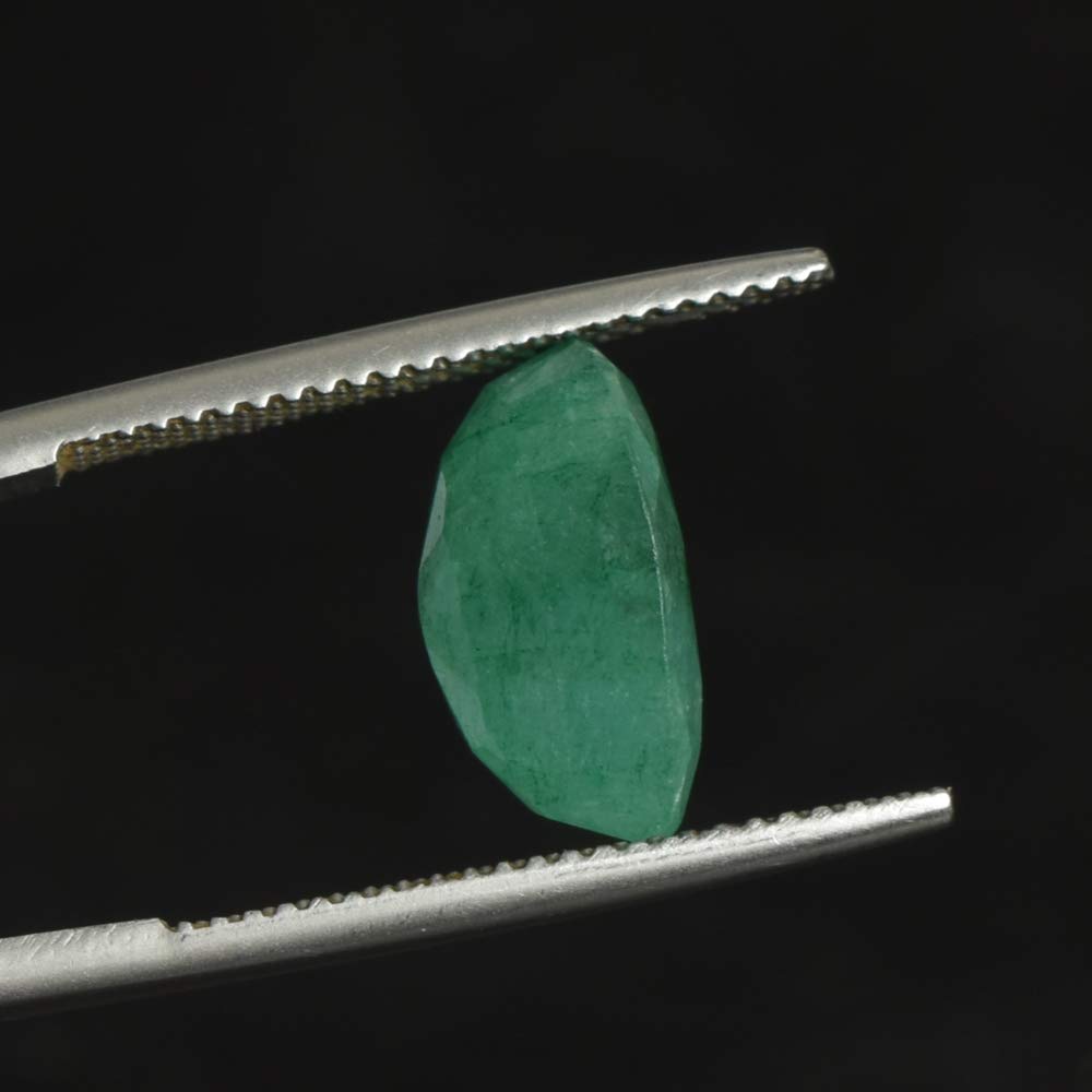 AAA++ Quality Oval Green Emerald 5.00 Ct Natural Emerald Certified Gem for Ring DX-794