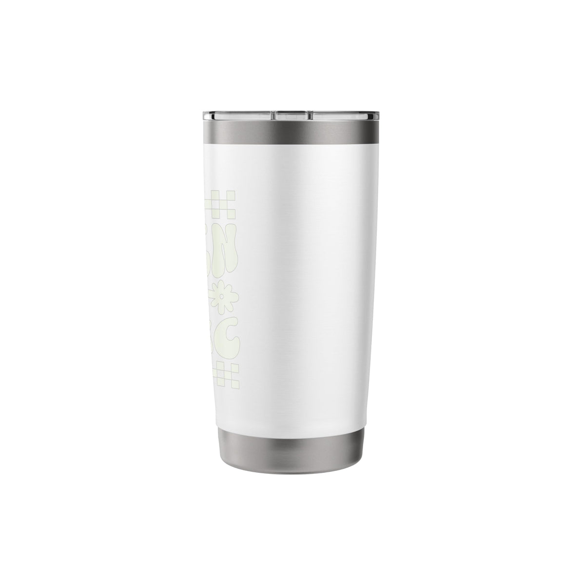 Anti-Racist Ska Punk 2-Tone Chess Checked OI Rude Boy Stainless Steel Insulated Tumbler
