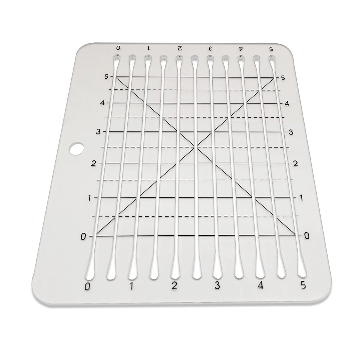 YICBOR Charming Shape Cut Quilting Ruler and Template #CSCR5