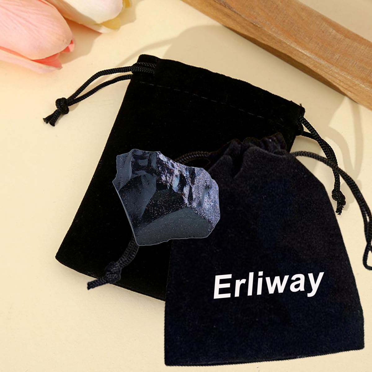 Erliway 1.25-2" Green Sandstone Raw Crystals, Natural Rough Green Sandstone, Healing Raw Stones for Fountain Rock, Home Decor Meditation Energy Balancing Wire Wrapping Wicca & Reiki