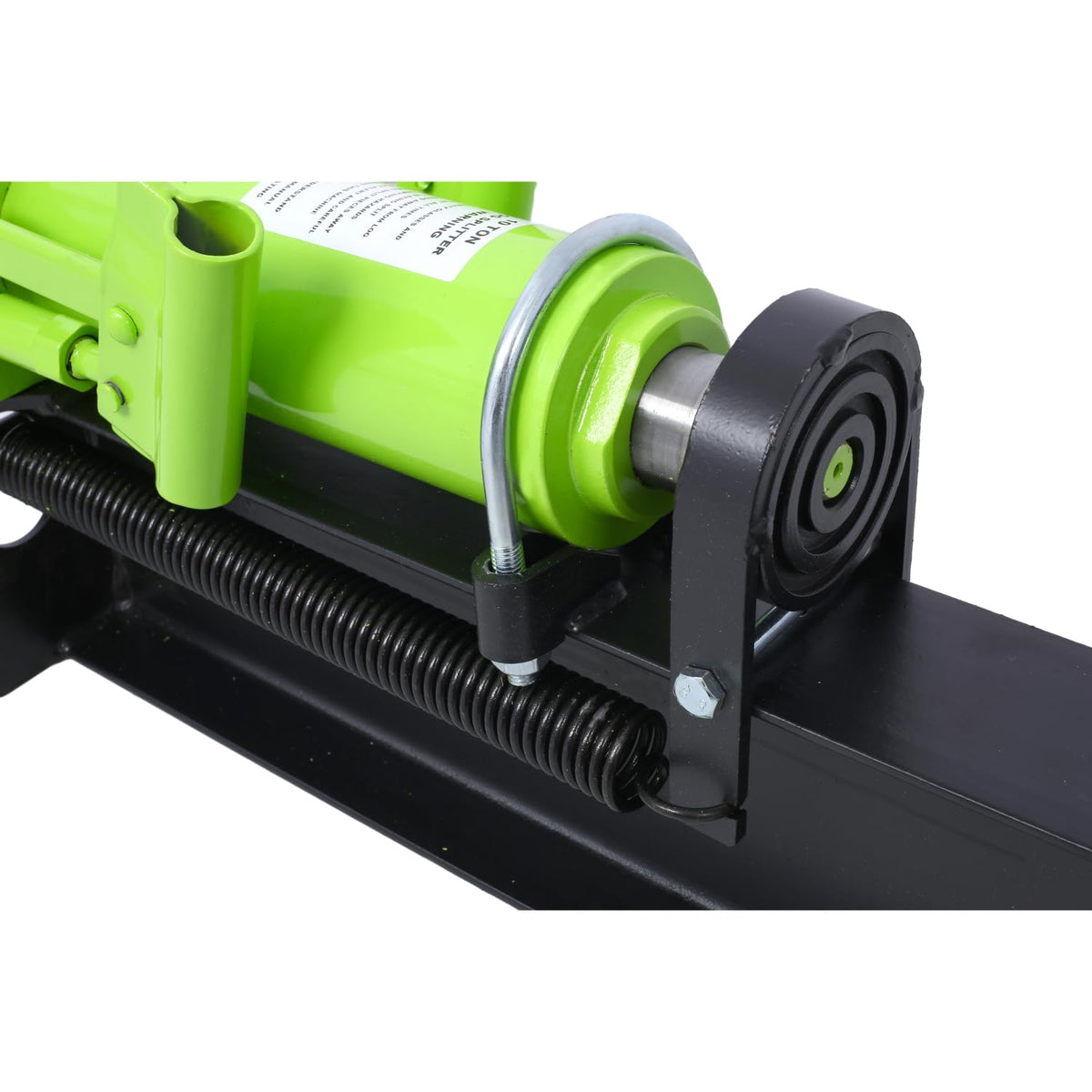 Geelife 10 Ton Horizontal Log Splitter - Steel Blackish Green - Powerful Labor-Saving Machine - Outdoor Use -