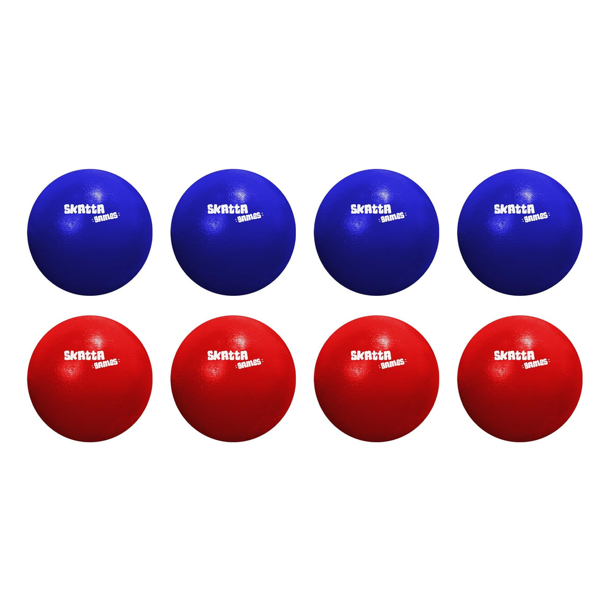 Skatta Games Skatta Ball Premium Yard Game Set - Outdoor Bocce and Shuffleboard Hybrid Lawn Play for Adults & Family - Weatherproof Backyard Beach Activity Kit with 2 Target Boards, 8 Rolling Balls