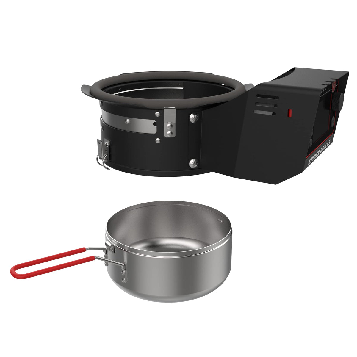 Spider Grills Venom Fan-Powered Temperature Controller with Wi-Fi and App Control for Weber Kettle Grills
