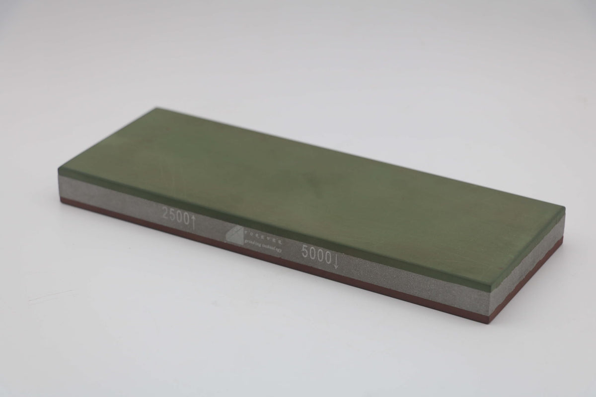 Double-Sided Resin Diamond Sharpening Stone 8 Inch Whetstone Knife Sharpener 8" x 3", for Sharpening High Speed Steel, Special Steel, for Both Household and Professional Use (2500/5000 Grit)