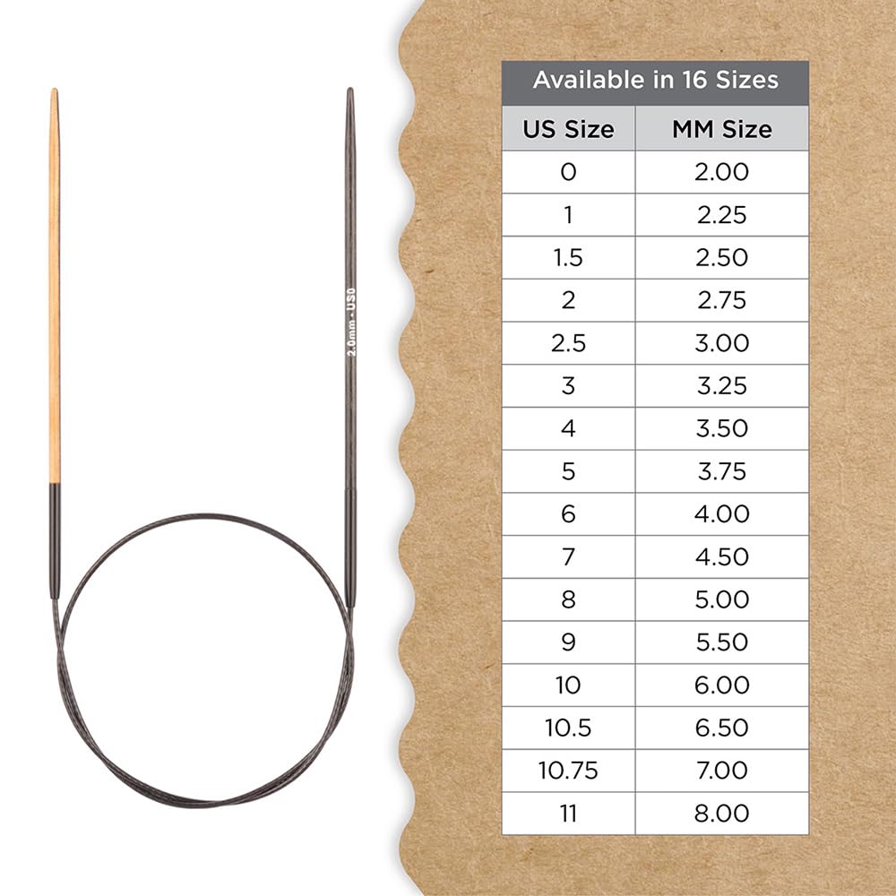 Knitter’s Pride Day & Nite Fixed Circular Needles 16"" (40cm) – US Size 6 (4mm)
