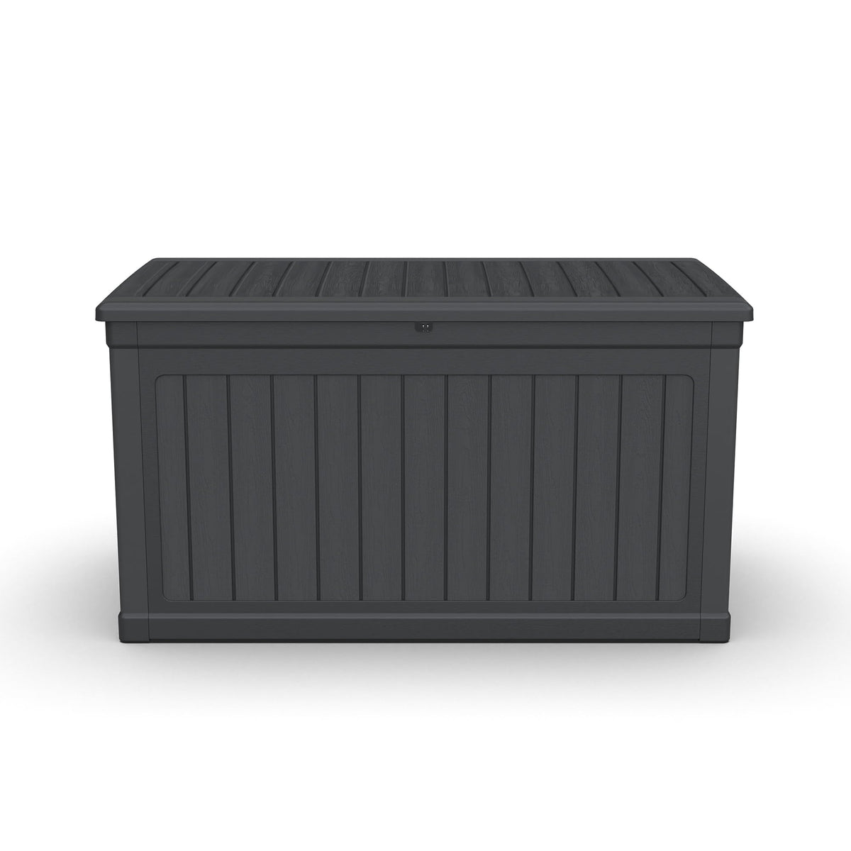 Seeheool 230 Gallon Large Outdoor Storage XXL Deck Box for Patio Furniture, Outdoor Cushions, Garden Tools and Sports/Pools Equipment, Waterproof Resin, Lockable, Black