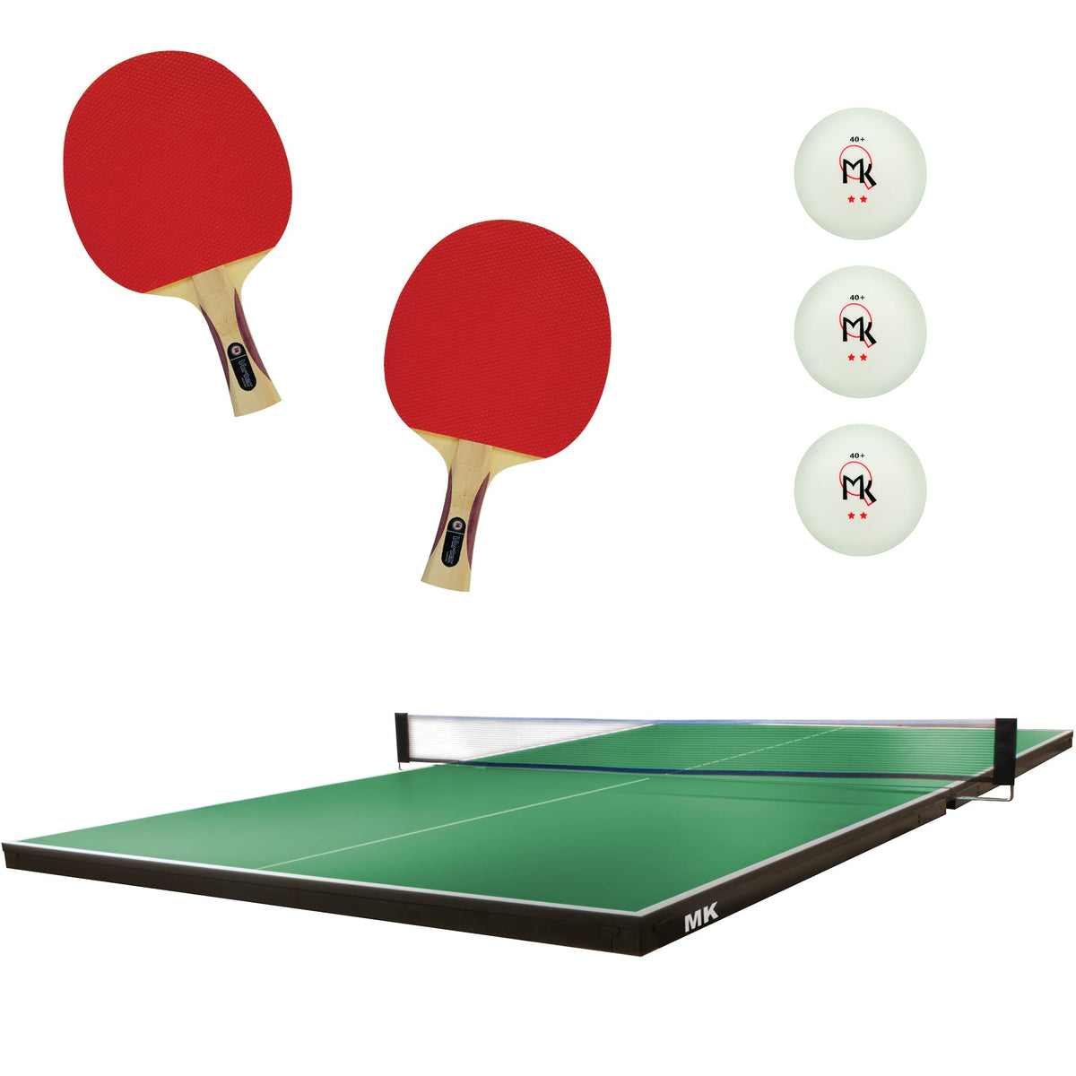 Martin Kilpatrick Ping Pong Table for Billiard Table | Conversion Table Tennis Game Table | Table Tennis Table with Ping Pong Paddle Set | Conversion Top for Pool Table Games | Ping Pong Table Top
