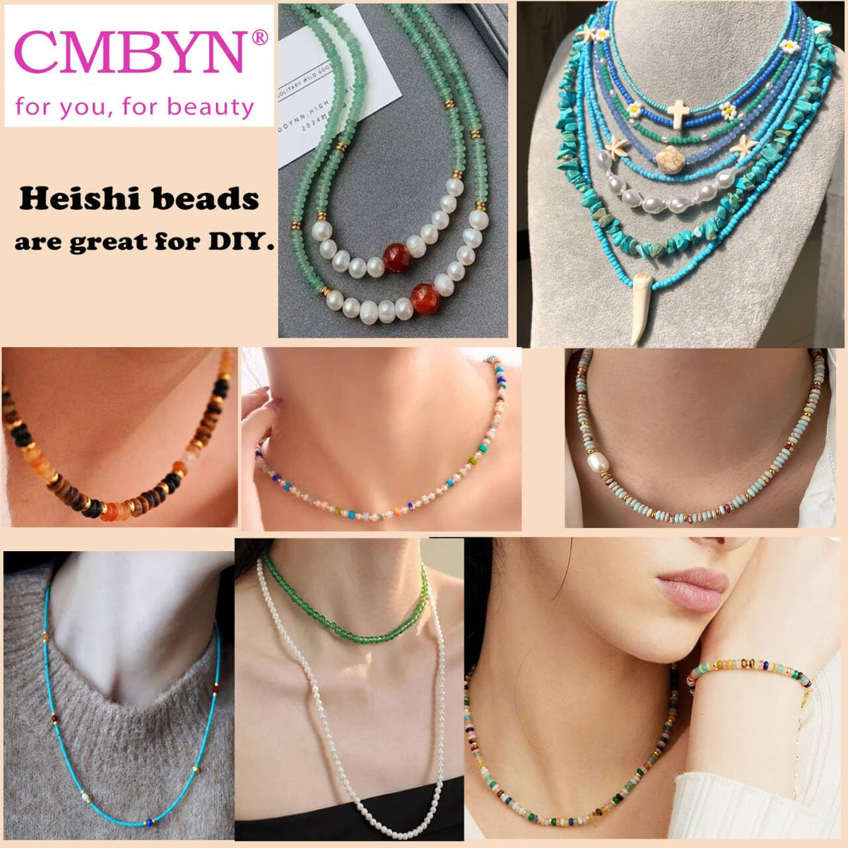 Natural African Turquoise Heishi Spacer Beads Loose Semi Precious Flat Round Gemstone Disc Shape Stone for Beading Jewelry Making 4x2mm 15.5"
