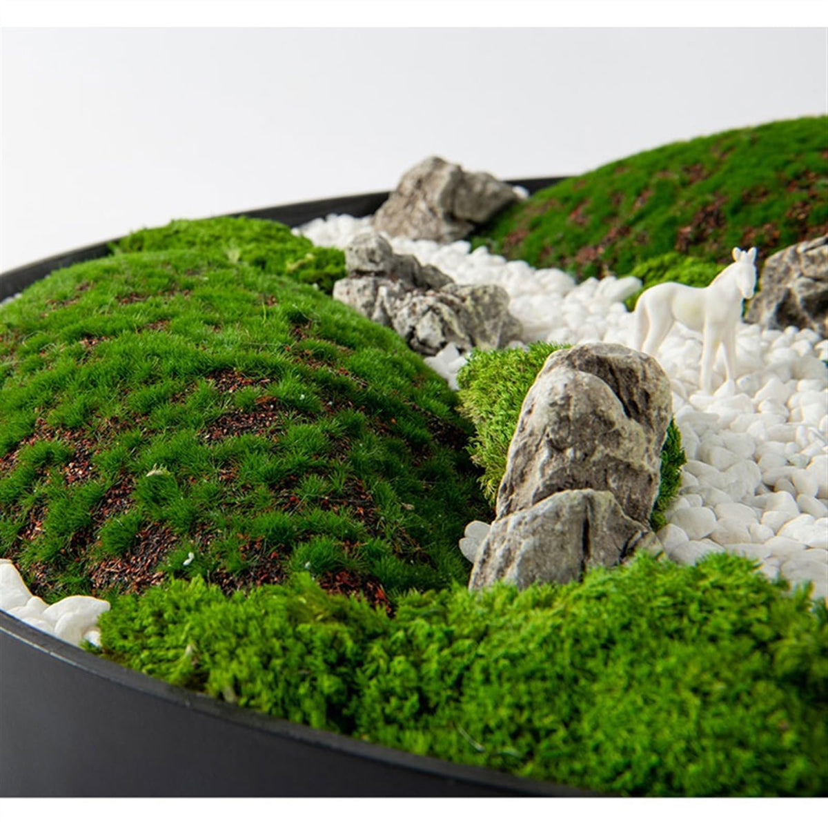 WANGHAI2024M Artificial Trees Round Table Center Turn Decorative Chinese Greenery Ornaments Light Luxury Floral Hotel Table Simulation Tree Ornaments Artificial Bonsai