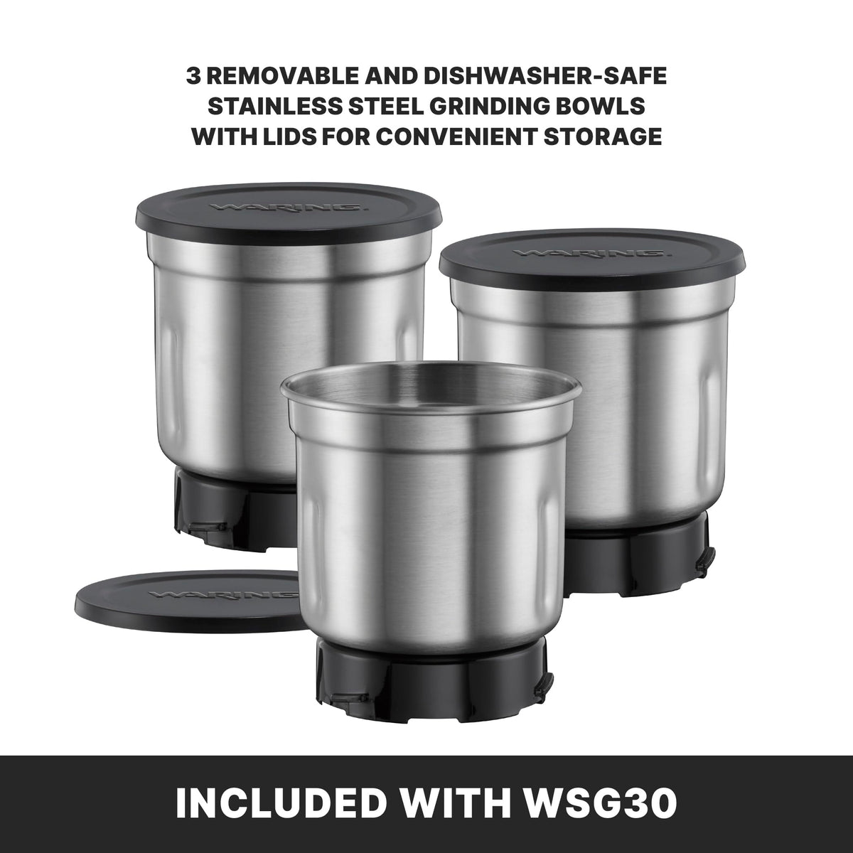 Waring Commercial WSG30 Commercial Medium-Duty Electric Spice Grinder