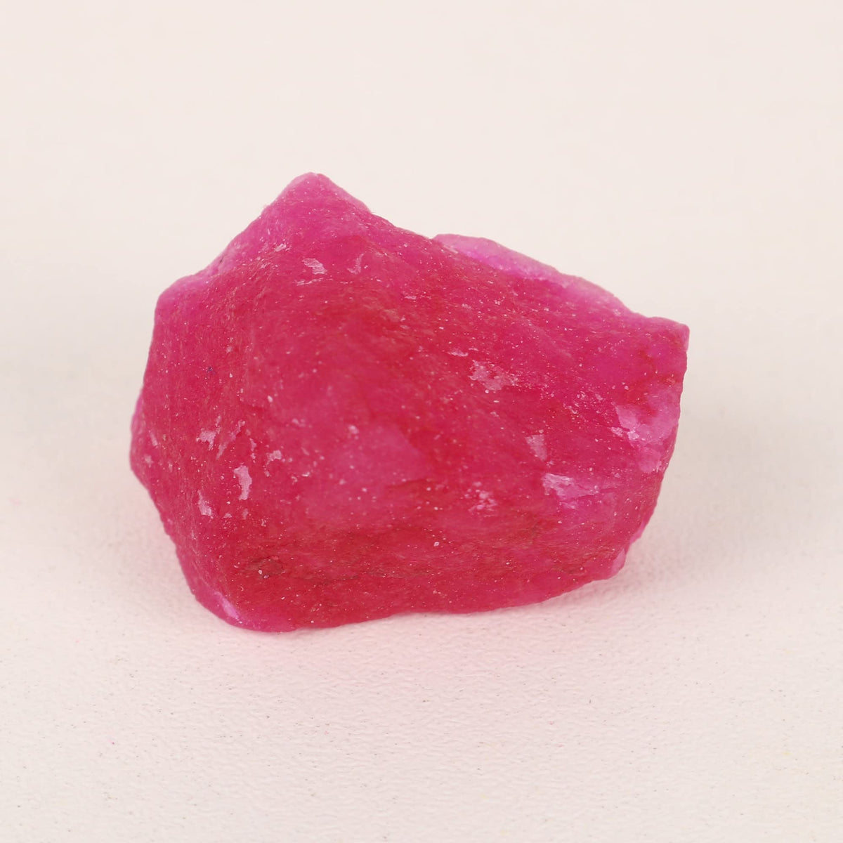 REAL-GEMS Natural Red Ruby Rough Gemstone 62 Carat Approx Raw Uncut Loose Stone For Jewelry Making And Collectors