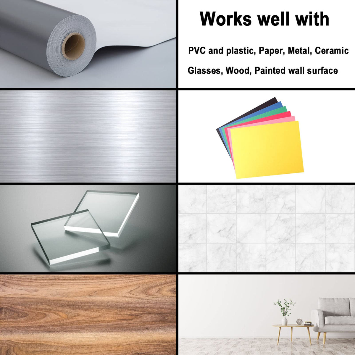 3M 300LSE Double Side Tape Heavy Duty 36ft, Clear Mounting Tape Removable for Scrapbook,Transparent Sticky Tape Picture Hanging Strips, Adhesive Tape for LED Poster Art Craft