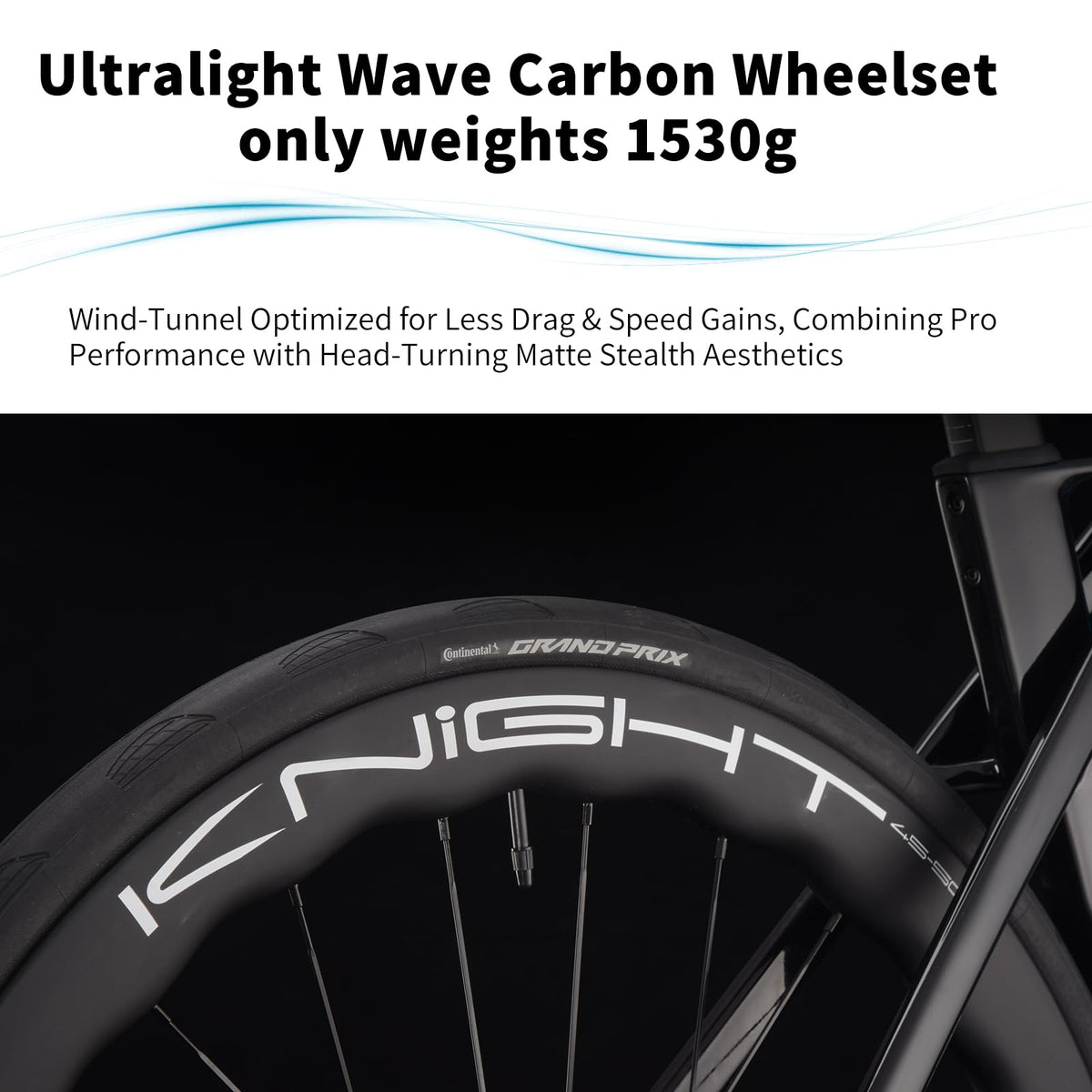 SAVADECK SLR8-Ultegra Full Carbon Road Bike with Shimano 105 R8170 24S Set for Adults, (Wave Pattern(W45), Red, 48cm)