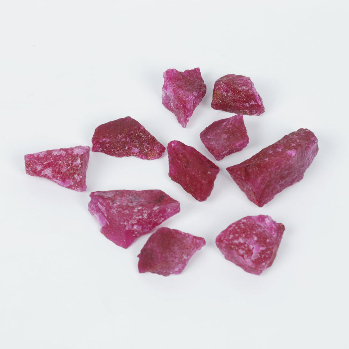 REAL-GEMS 73.5 Ct Natural Royal Red Ruby Raw Rough Loose Gemstone for Lapidary AXD-766