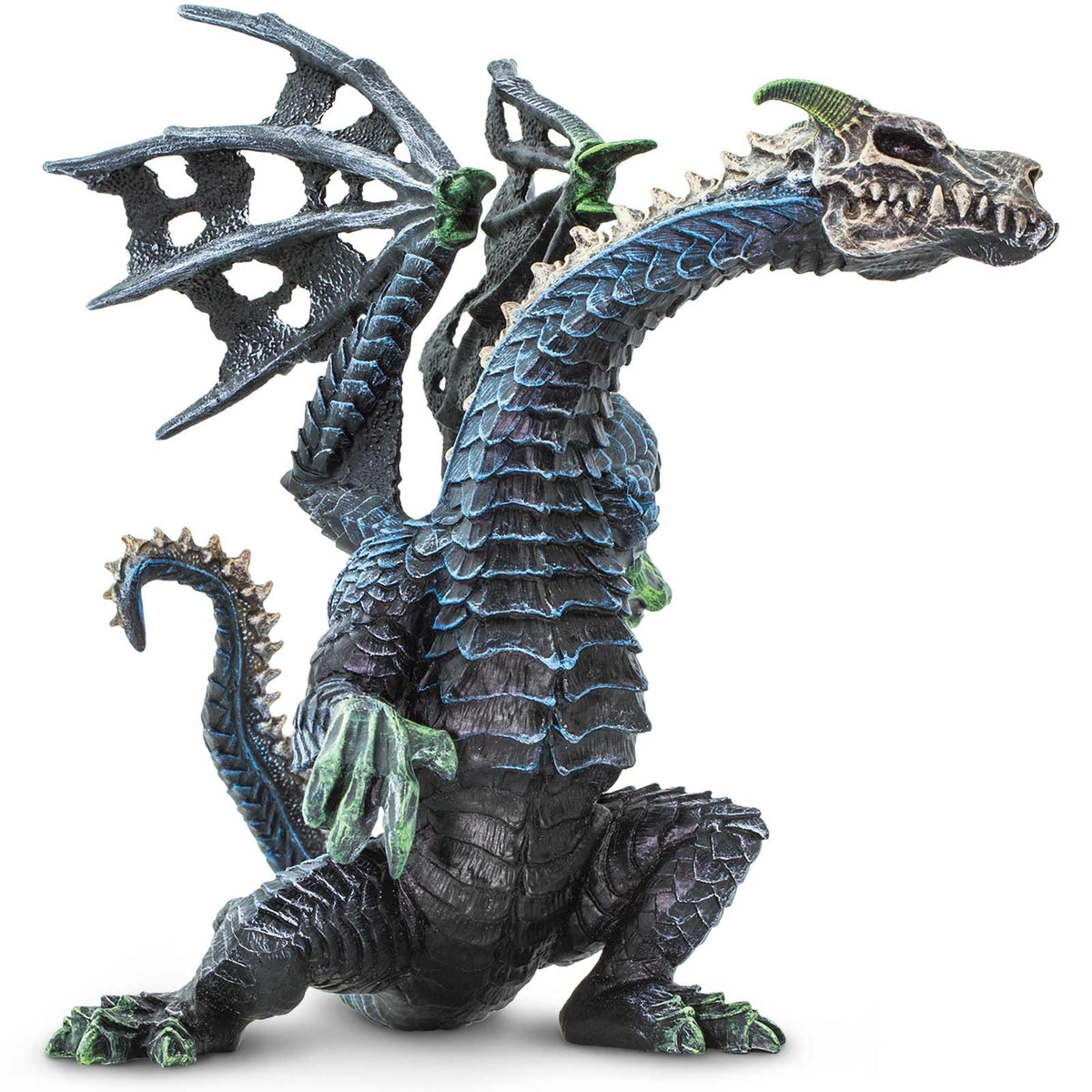 Safari Ltd. Ghost Dragon Figurine - Detailed 5.75" Model Figure - Fun Spooky Fantasy Play Toy for Boys, Girls & Kids Ages 4+