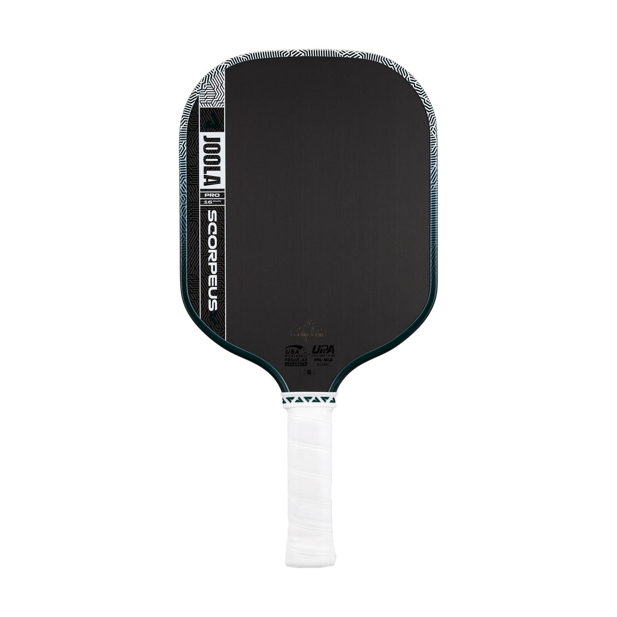JOOLA Pro V Pickleball Paddle - 14mm/16mm - Raw Carbon Fiber Textured Surface - Enhanced Frame & Propulsion Core, USAPA & UPA-A Certified, NFC Chip Enabled, Premium Control & Lightweight Performance
