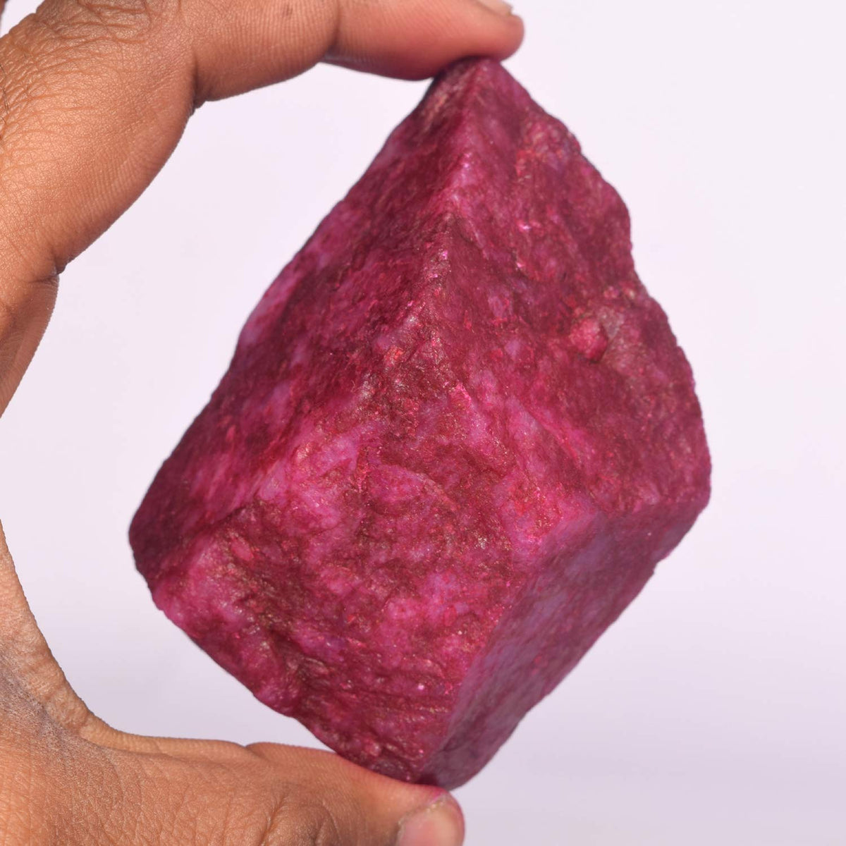 GEMHUB Natural Healing Crystal, Rough Red Ruby Gemstone 952.00 Ct. Loose Stone