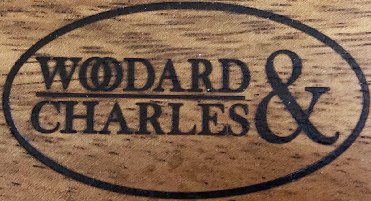 Woodard & Charles Acaica Wood 12" x 5" Serving Bowl Set with Serving Hands, 3 Piece Set ★★PACK OF 4★★