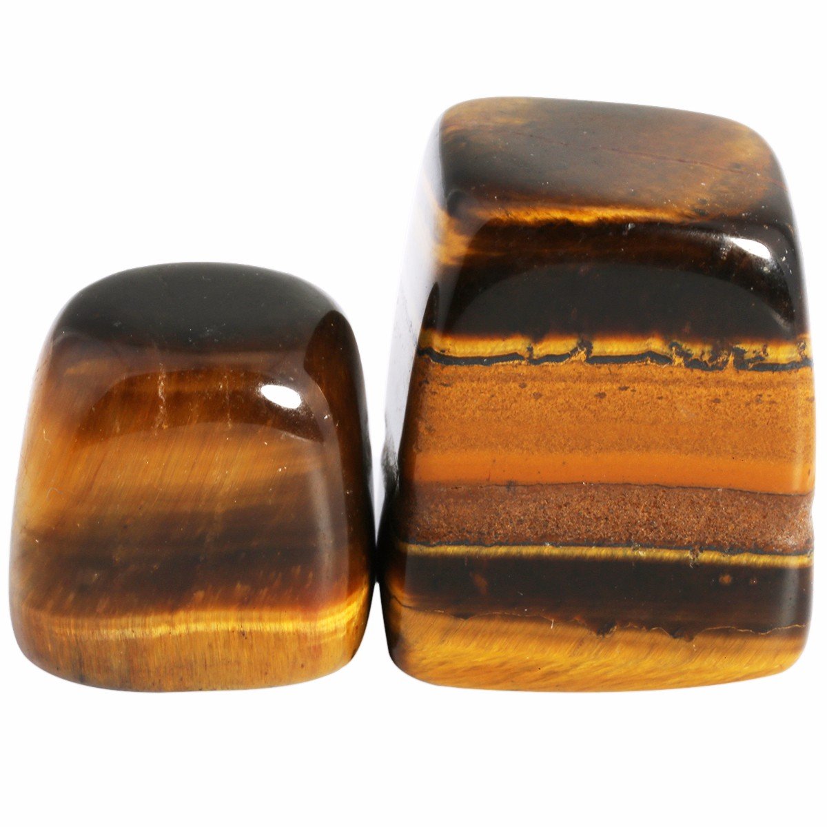 rockcloud 1 lb Tumbled Polished Stones Gemstone Supplies for Wicca,Reiki,Healing Crystal,Tiger's Eye