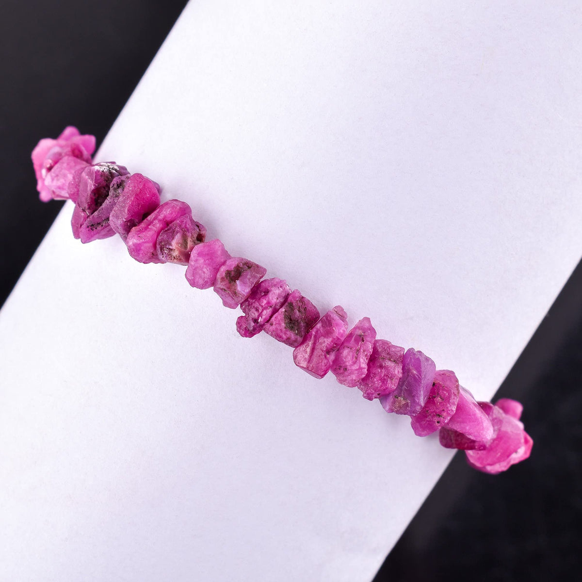 AA Raw Ruby Gemstones Bracelets Handmade Jewelry, Rough Chakra Stones, July Birthstone, Healing Crystals, 14k Gold Plated Sterling Silver, Adjustable Slider Chain, Women Gift, Christmas Gift 10inch