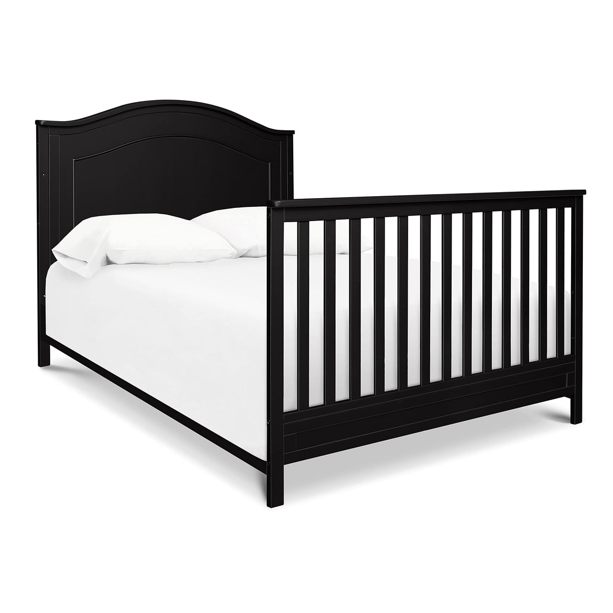 Davinci Charlie 4-in-1 Convertible Crib in Ebony, Greenguard Gold Certified
