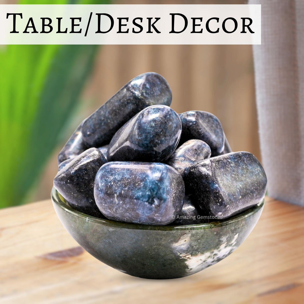 Amazing Gemstone Ruby Kyanite Crystals and Healing Stones Tumbled - 1 oz Ruby Kyanite Stone, Natural Healing Stones for Energy Balance, Stress Relief - Premium Polished Gems Rocks for Meditation