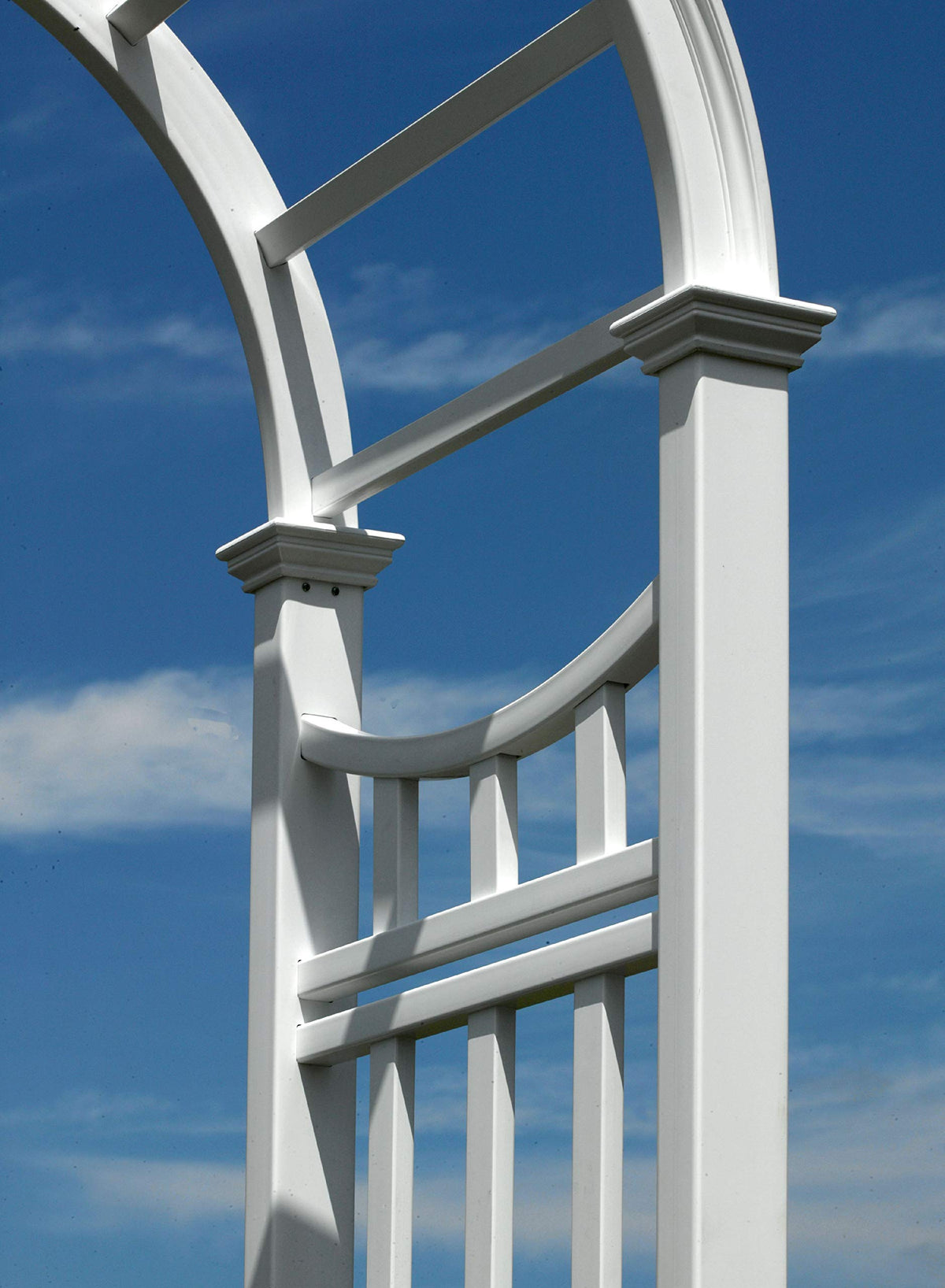 Vienna 49"W x 91"H Vinyl Arbor