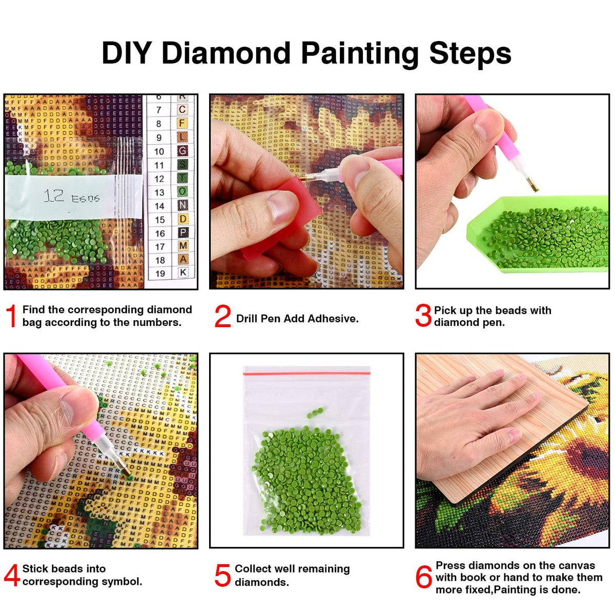 KTHOFCY 5D DIY Diamond Painting Kits for Adults, Cpyress Forest Scene Full Drill Embroidery Cross Stitch Crystal Rhinestone Paintings Pictures Arts Wall Decor Painting Dots Kits 15.7X27.5inch