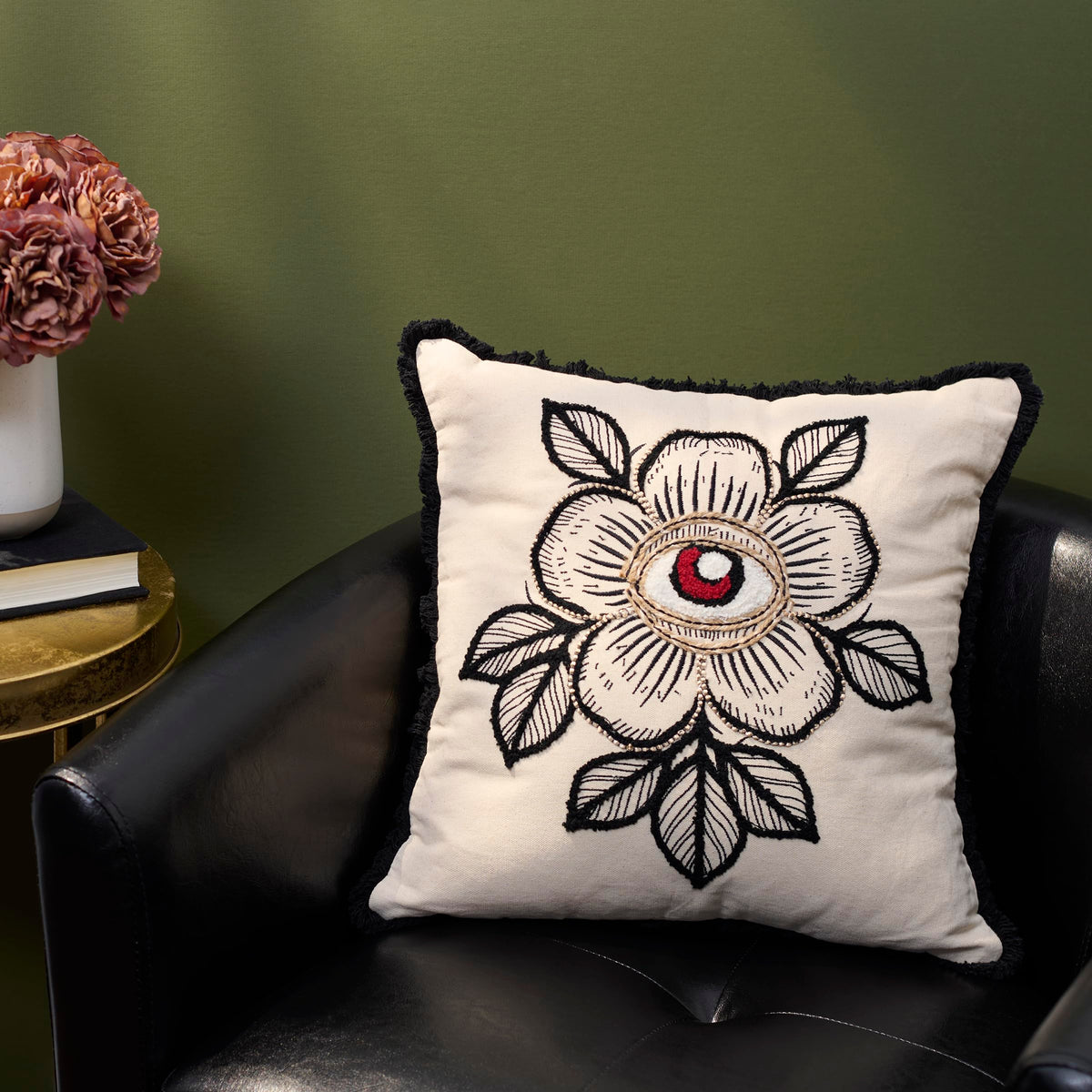 Primitives by Kathy Decorative Throw Pillow, Eye of Providence