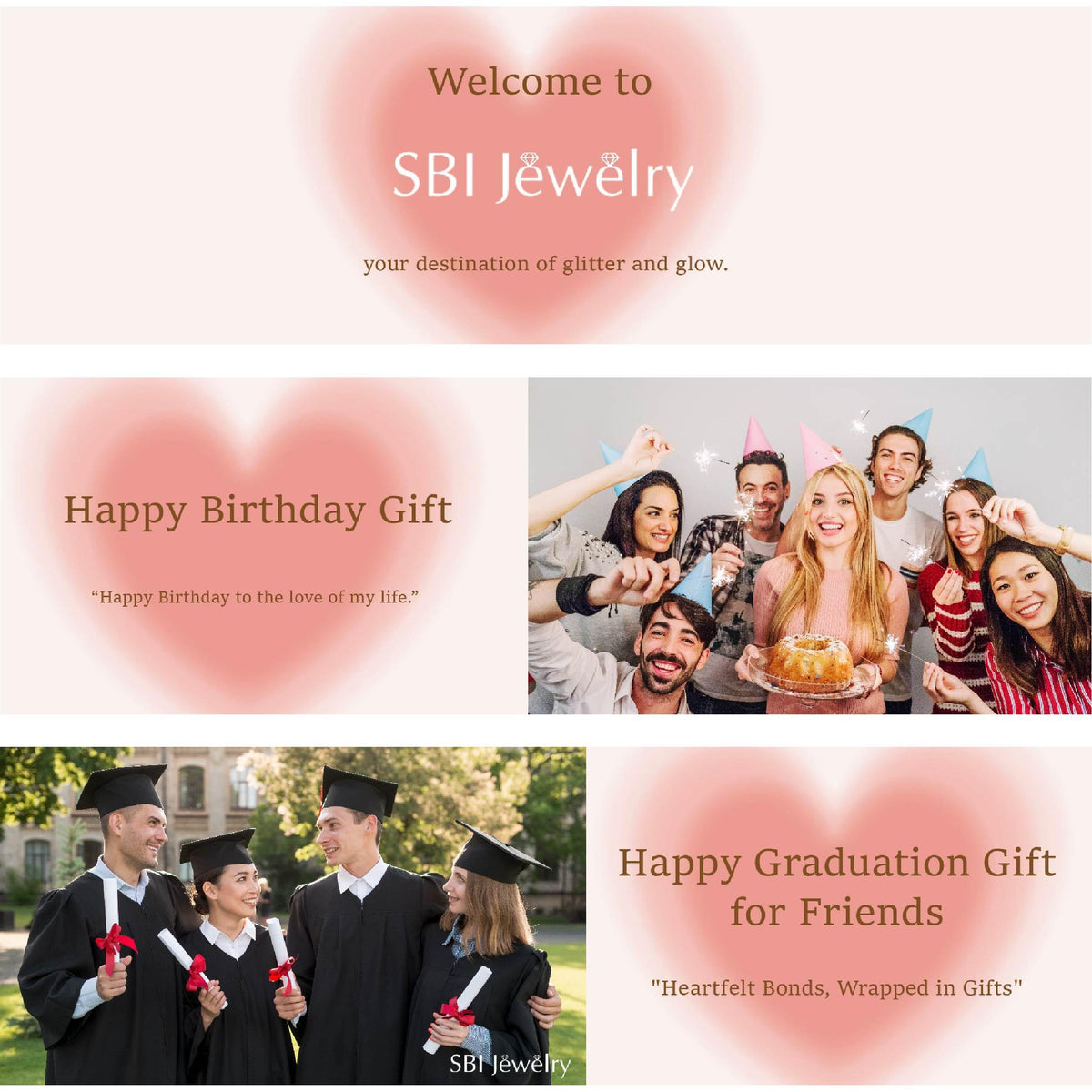 SBI Jewelry Pearls Bracelets for Women Adjustable Statement Chain Bracelet Gifts for Women Family Birthday Jewelry