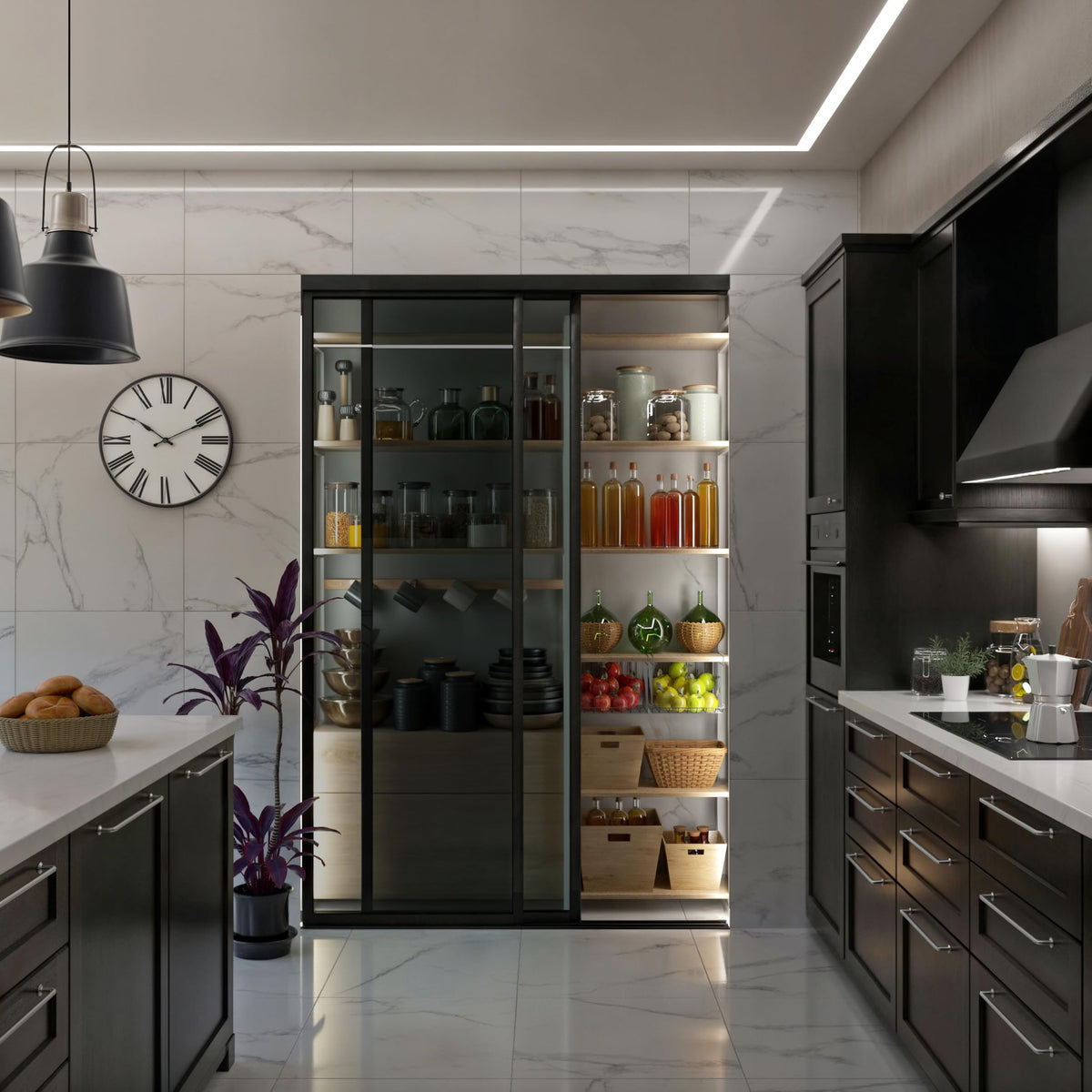 Doors55 Glass Room Divider and Sliding Glass Closet Doors - Lite Smoked Frosted Partition Wall - Wardrobe Closet Sliding Doors Lite Smoked Glass 48x96 inches
