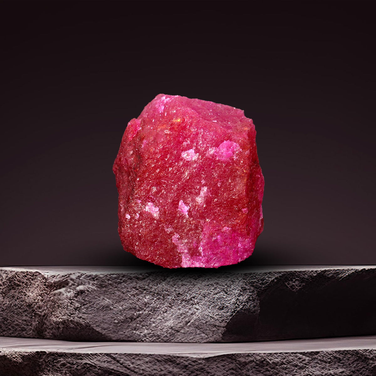 GEMHUB Natural Crystals And Healing Stones 899.00 Carat Raw Rough Ruby Healing Crystals For Jewelry Making