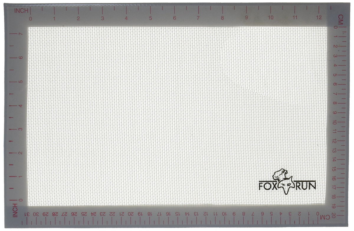 Fox Run Non-Stick Baking Mat, Silicone, 14.25-Inch x 9.25-Inch