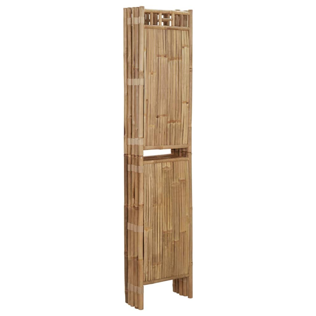 3 Panel Bamboo Room Divider Screen 47.2x70.9 Inches for Indoor Outdoor Use as a Decorative Partition or Privacy Panel