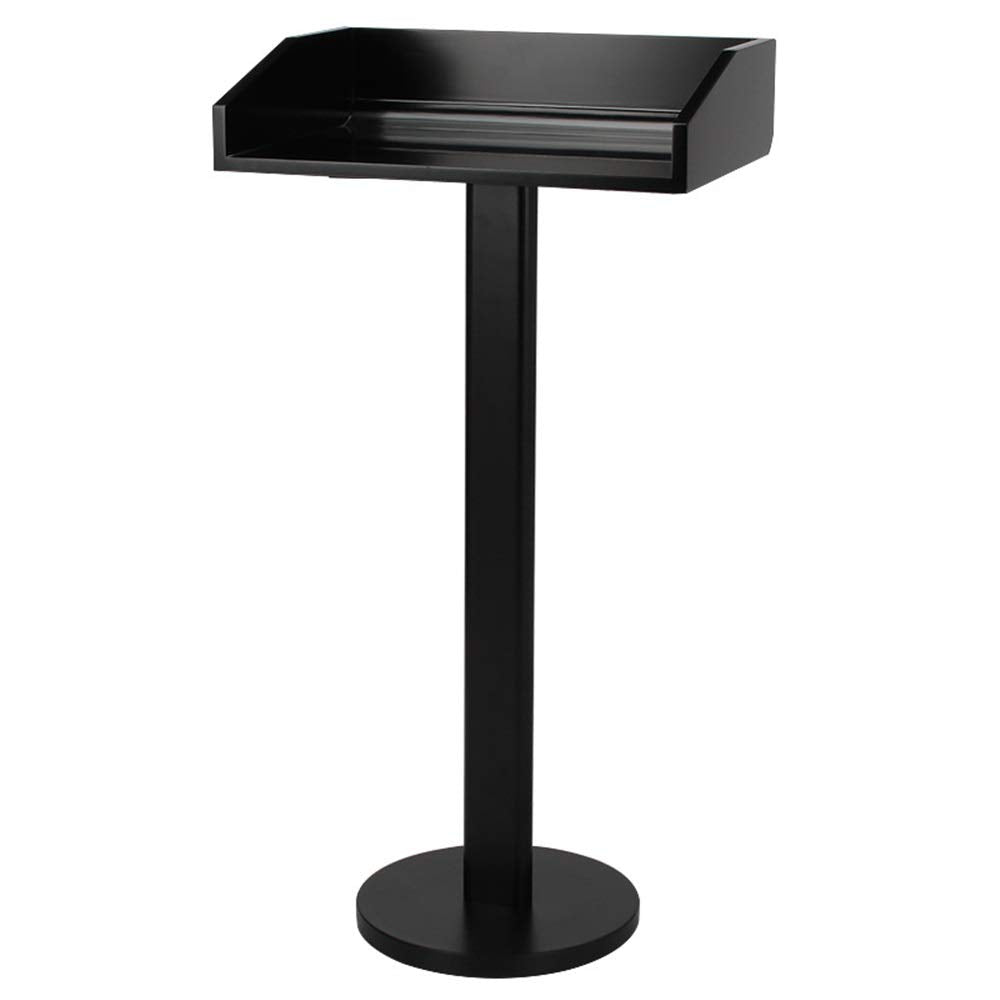 ZEELYDE Lectern Podium Stand,Hotel Restaurant Entrance Podium Welcome Table Stage Master of Ceremonies Office Furniture