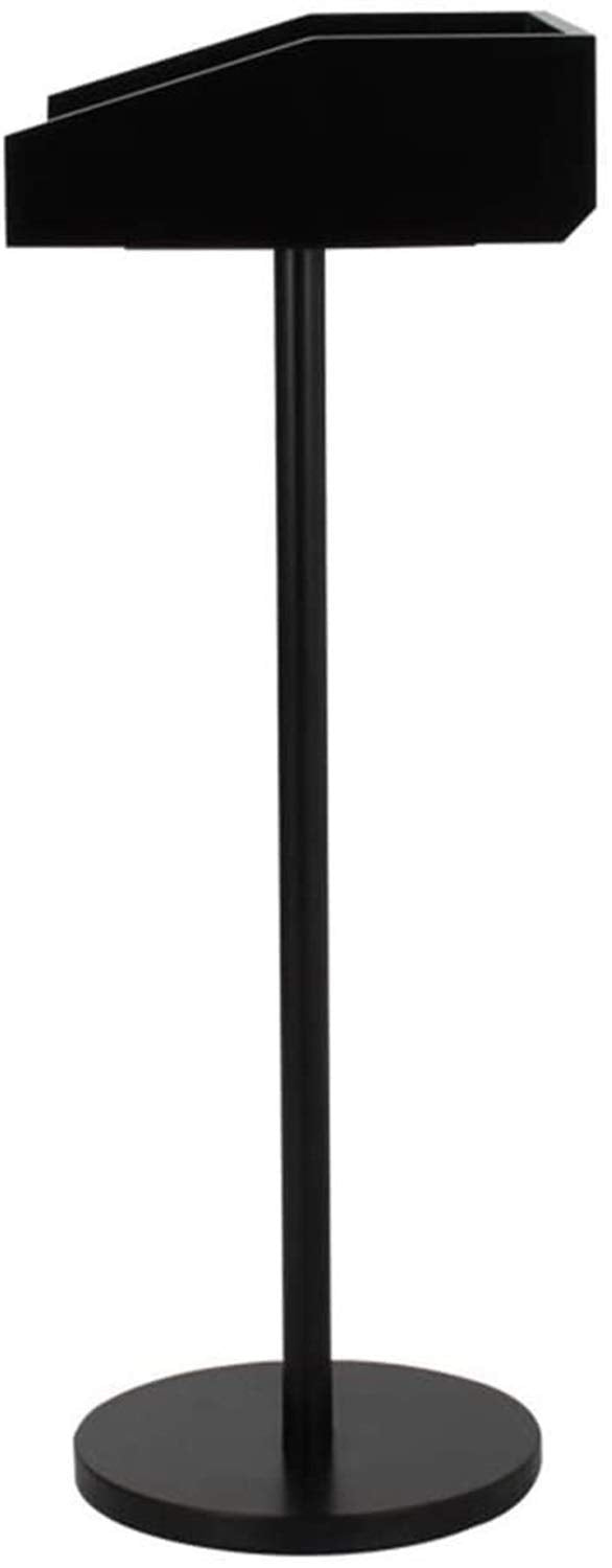 CAMBOS Lectern Podium Stand, Lectern Podium Stand,Full Floor Lectern Hotel Restaurant Entrance Podium Welcome Table Speaking Stage Master of Ceremonies Office Supplies