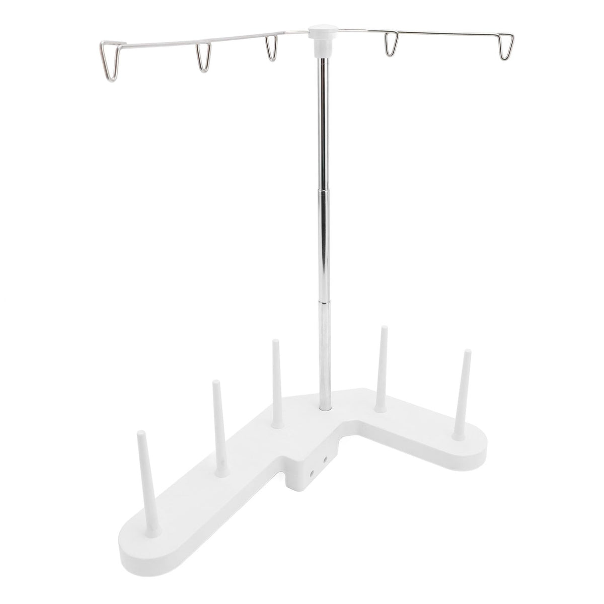 Adjustable 5 Spools Thread Stand Holder for Home Sewing Machine, Neatly Organize with Sewing Machine Thread Holder, Spool Rack