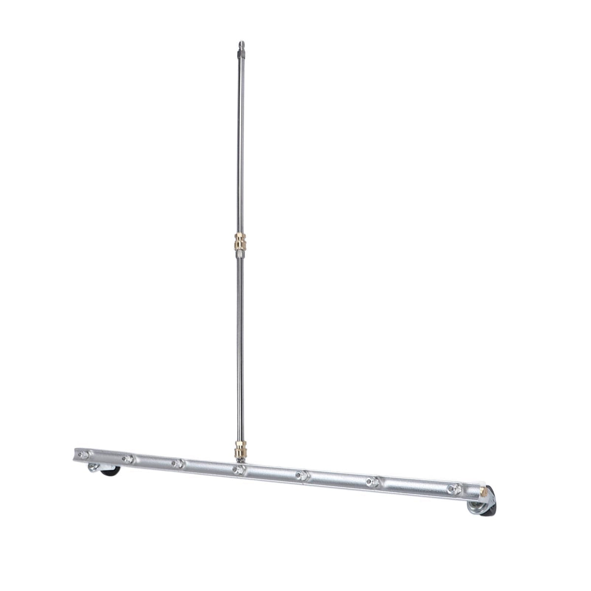 39.37inch Pressure Washer Cleaner, Power Pressure Washer Attachment, Stainless Steel Water Broom with 1/4inch Quick Connector, Surface Cleaner for Household and Business Use (for Undercarriage