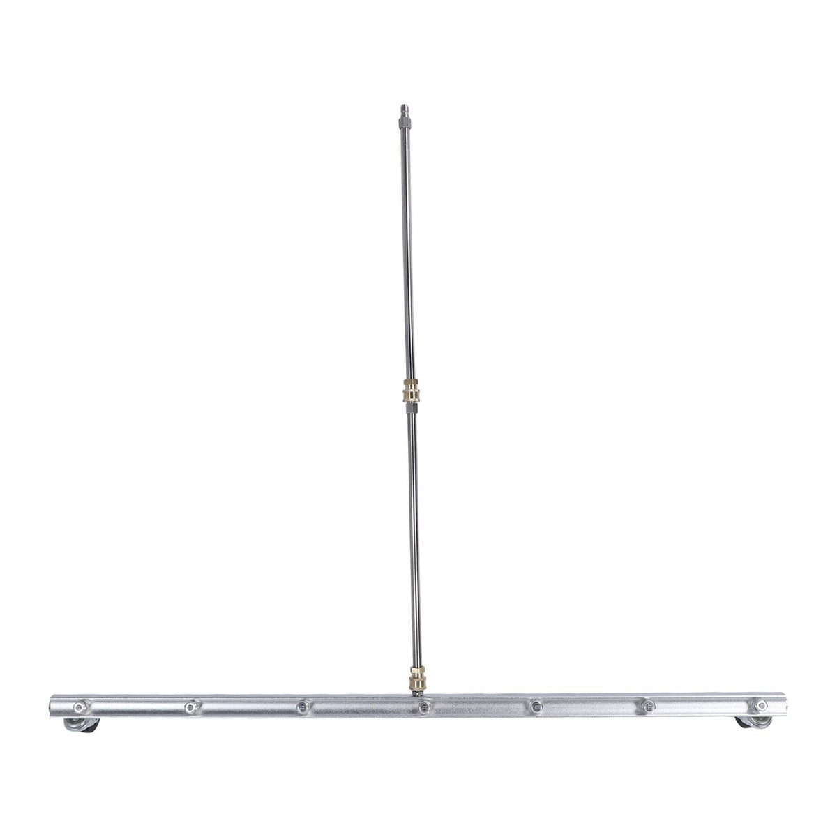 39.37inch Pressure Washer Cleaner, Power Pressure Washer Attachment, Stainless Steel Water Broom with 1/4inch Quick Connector, Surface Cleaner for Household and Business Use (for Undercarriage