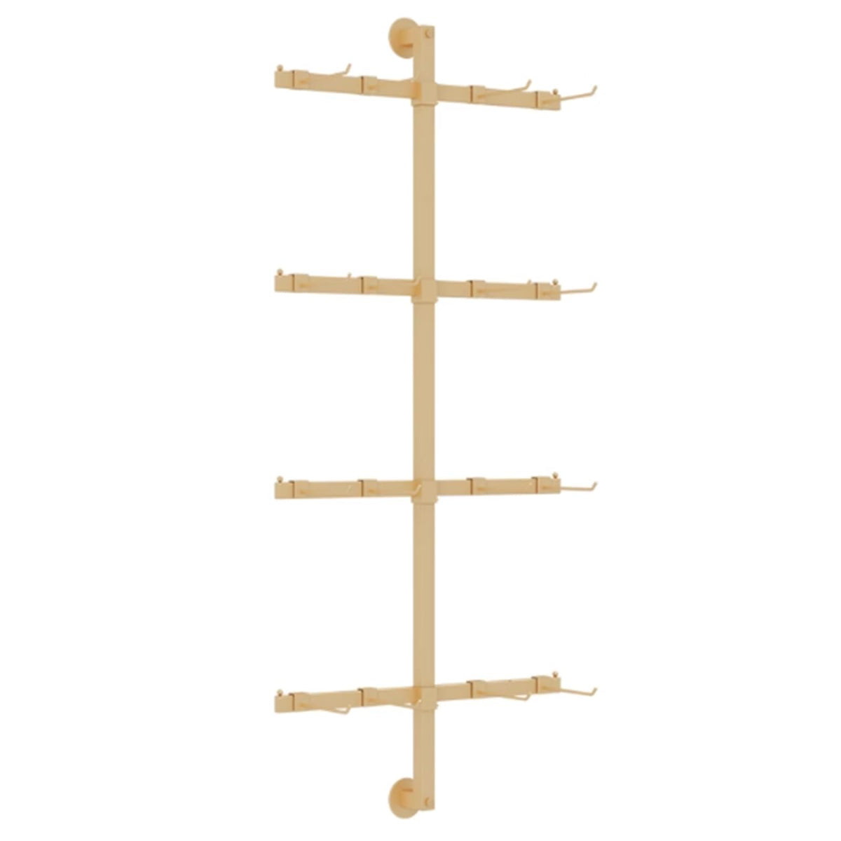 Underwear Display Stand with Hook, Metals, Retail Showshelves, Lingerie Bra Rack Swimsuit Organizer Hanger, Commercial Clothing Store Shelf, for Shorts,Hats, Sock(40 * 100cm)