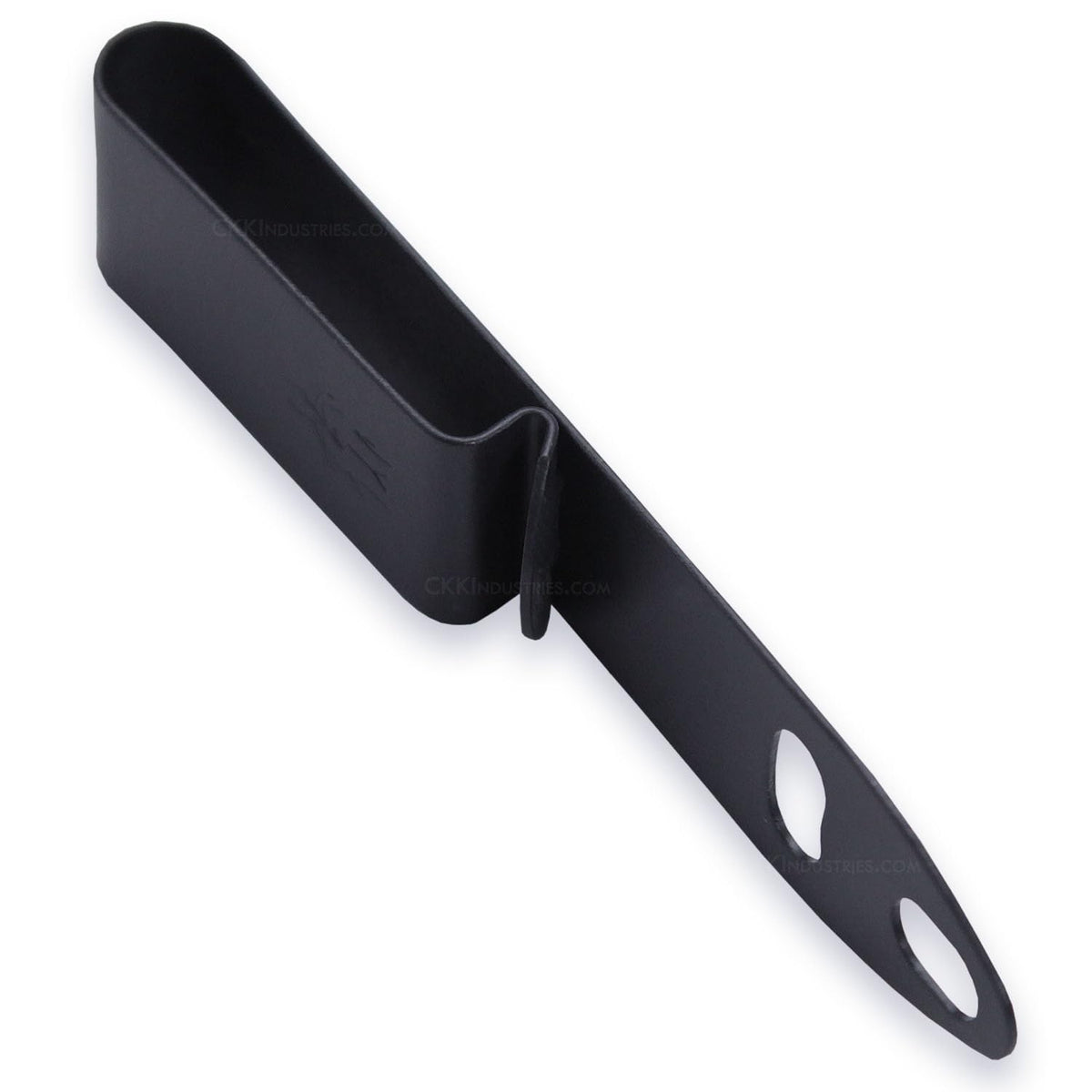 DCC 1 Series Metal Belt Clip - (SHS Model) - (Fits Up to 1.50 Inch Belts) - (Gray) - USA Made - Spring Steel Clip with Cant Adjustable Slots - Corrosion Resistant Finish - Secure IWB Carry