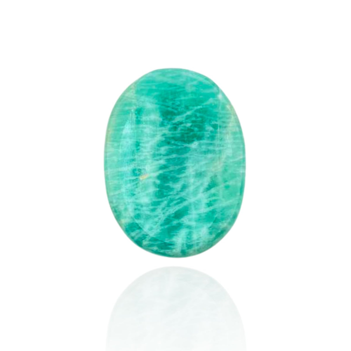 Wholesalegemshop Amazonite Thumb Worry Stones Metaphysical Gemstone Crystal Healing Reiki Men Women Gift FENG Shui Positive Energy Love Wellness Palm Stones Wicca Powerful