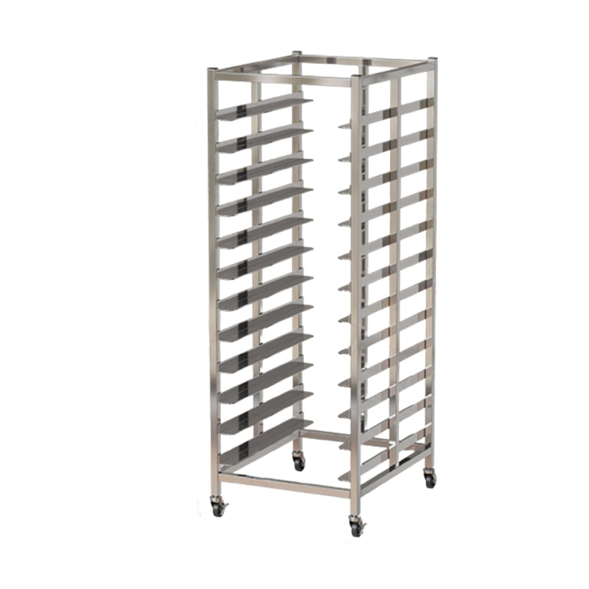 DUHTFCY 12-Tier Baking Rack - Heavy-Duty Rolling Pan Speed Rack for Home & Commercial Use, 135x60x46cm - Ideal for Cooking, Baking, and Food Preparation