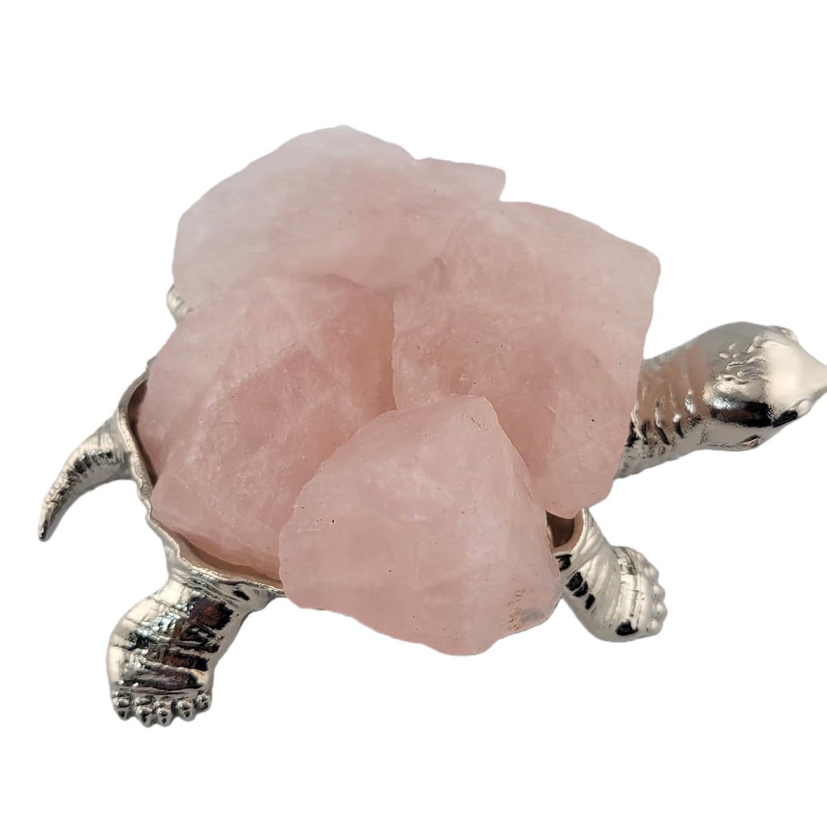 3-5Pcs Rose Quartz Natural Raw Crystals 1''-2'' Rough Stones Rocks for Tumbling Polishing Cabbing Gemstones Crystals and Healing Stones for Wicca Reiki,Fountian Rocks for Decorations (Rose Quartz)